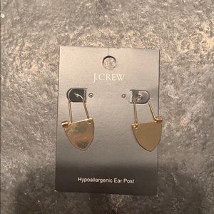 J crew gold earring